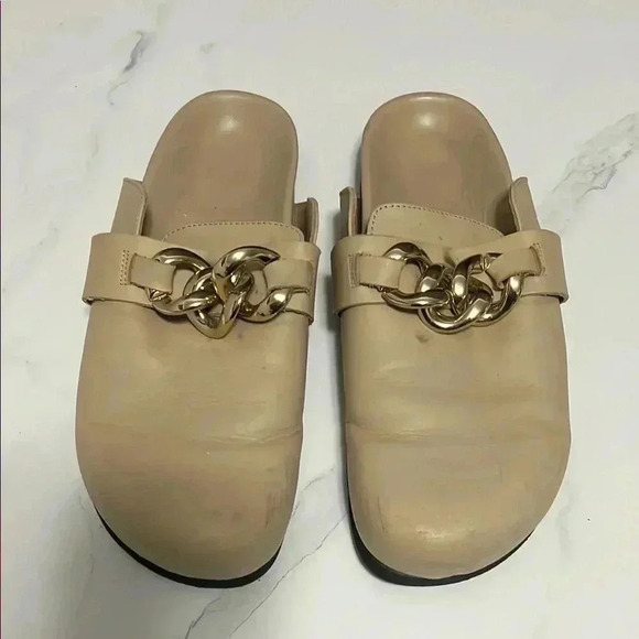 Alohas Chain Detail Women's Mules - Picture 1 of 4